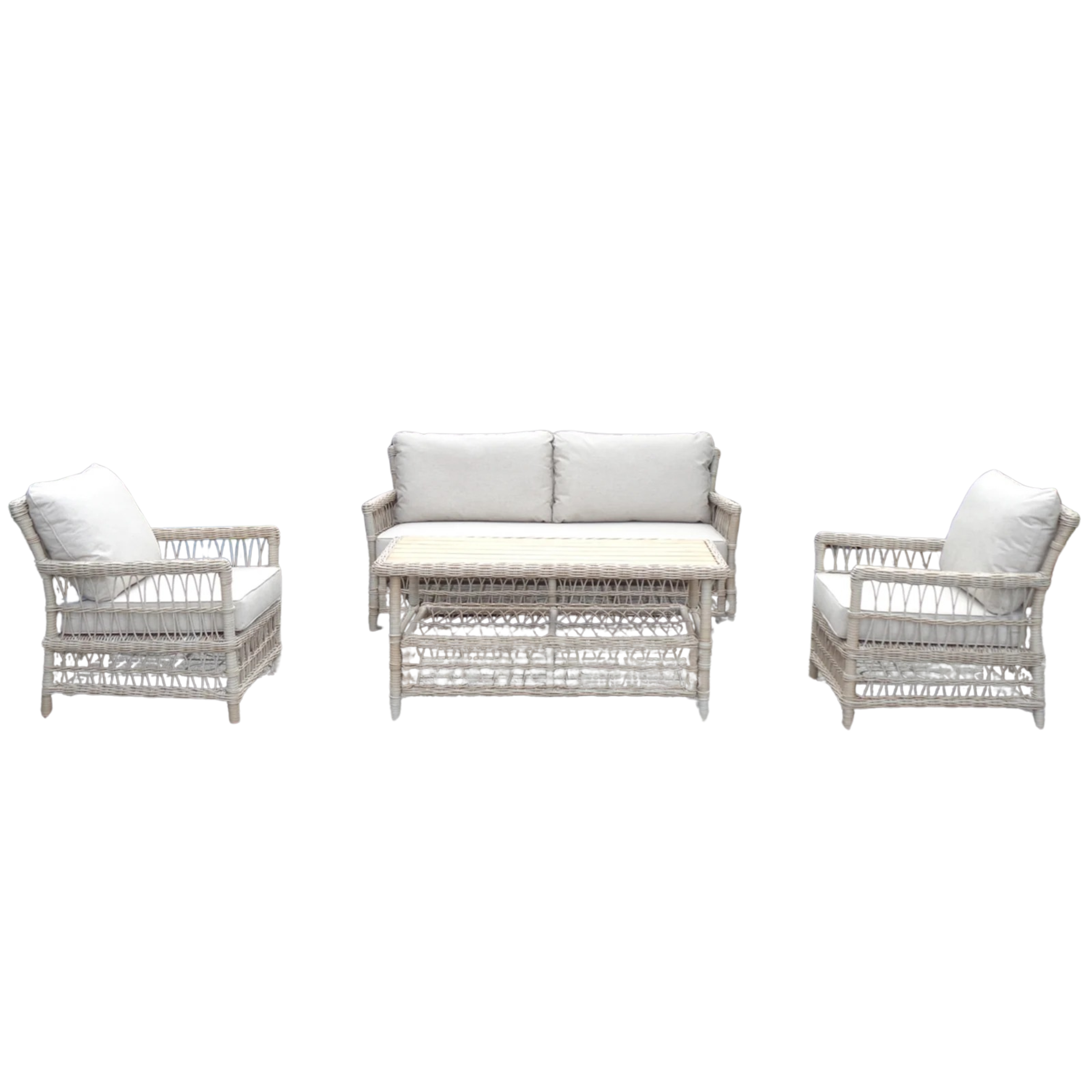 Provence Collection Outdoor 4 Seater Lounge Set