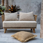 The Malawi Two Seater - Natural Beige