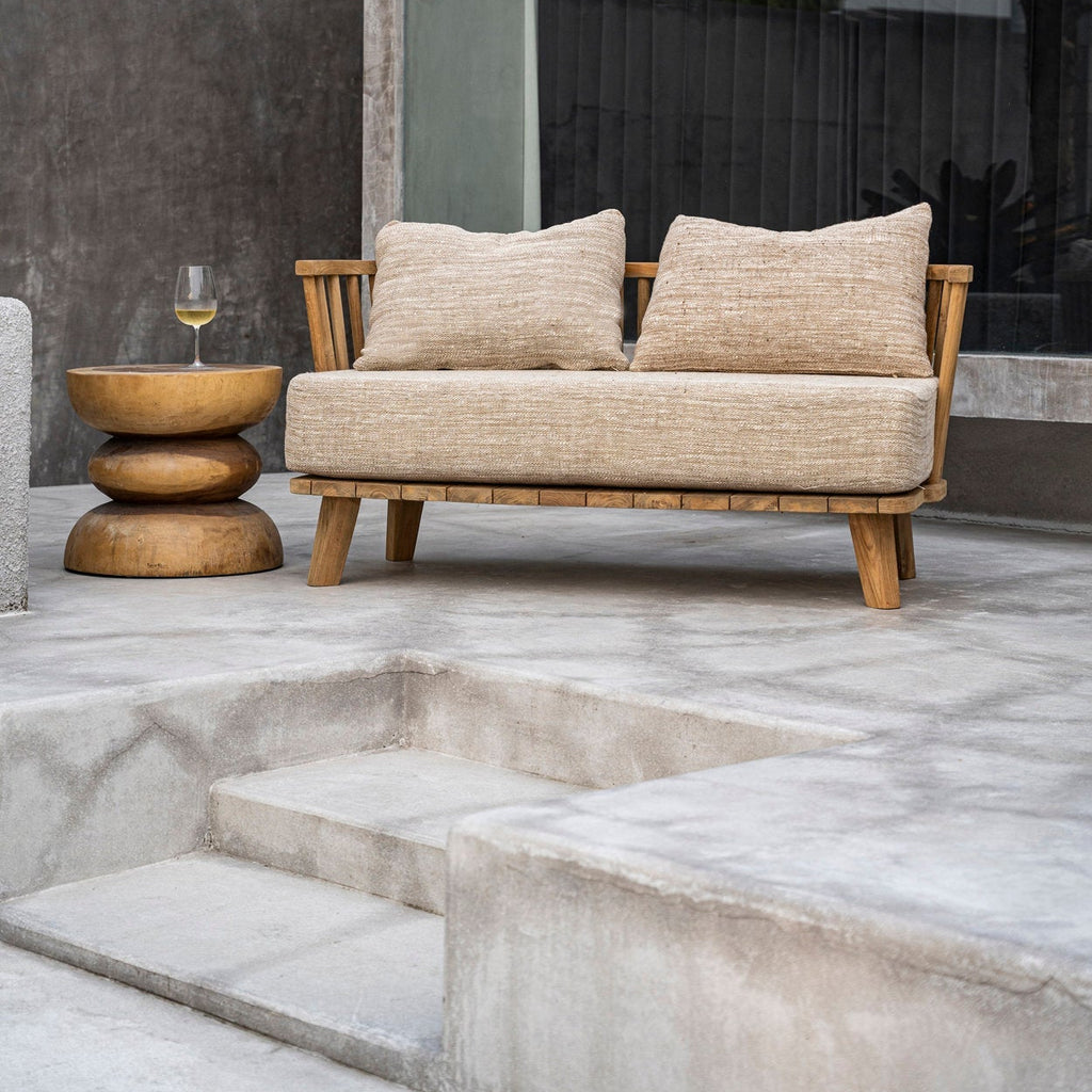 The Malawi Two Seater - Natural Beige