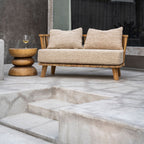 The Malawi Two Seater - Natural Beige