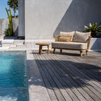 The Malawi Two Seater - Natural Beige