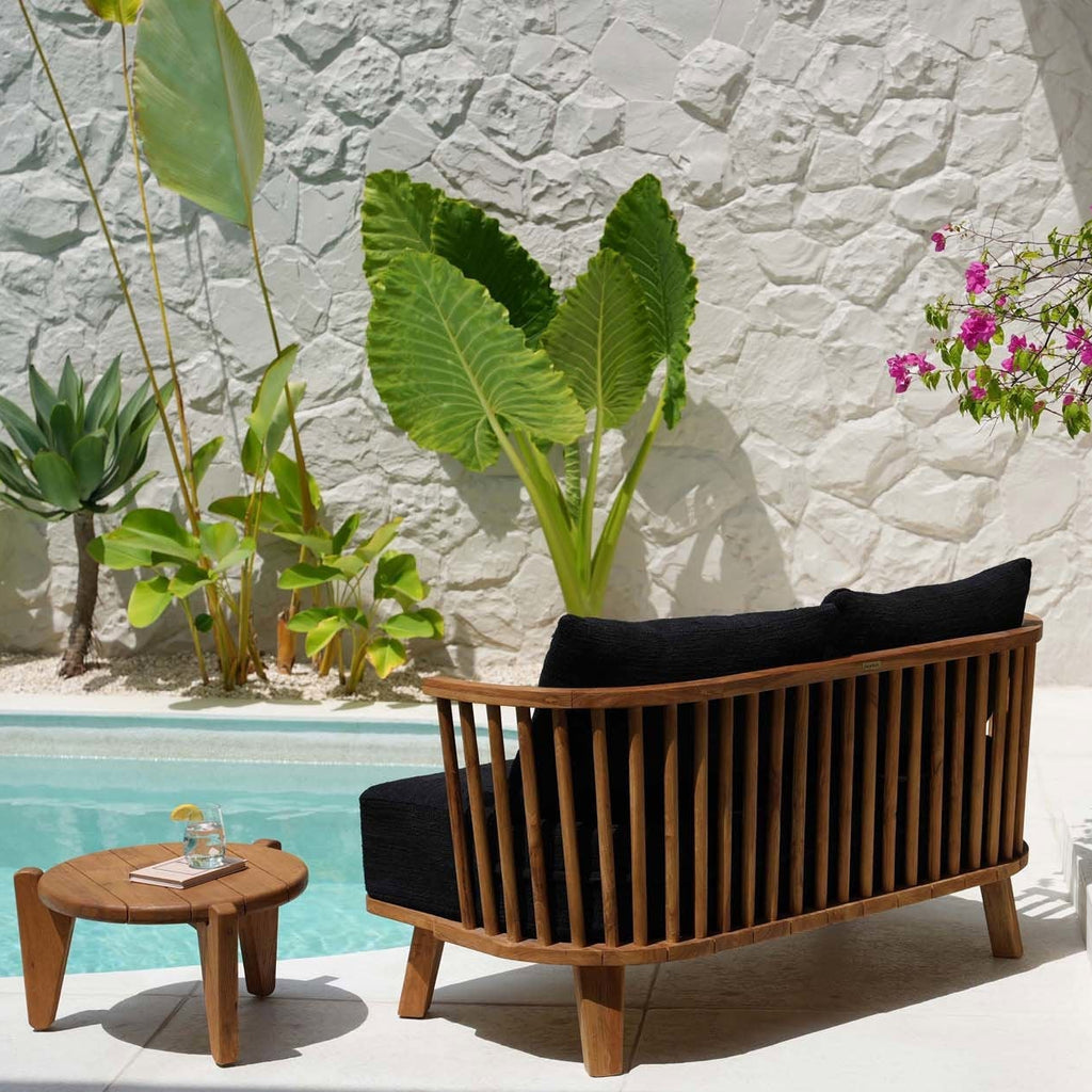 The Malawi Two Seater - Natural Black
