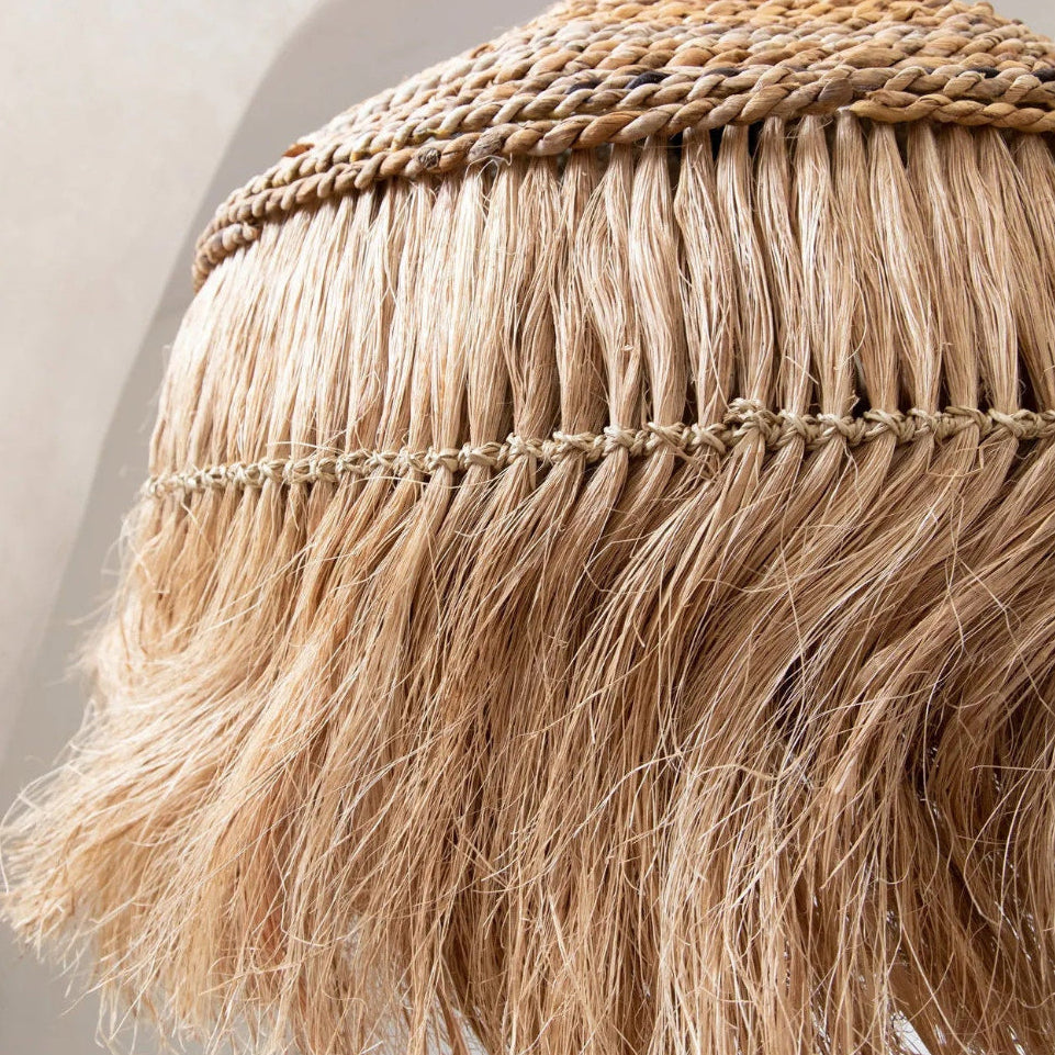 The Abaca Hoola Pendant - Natural - L