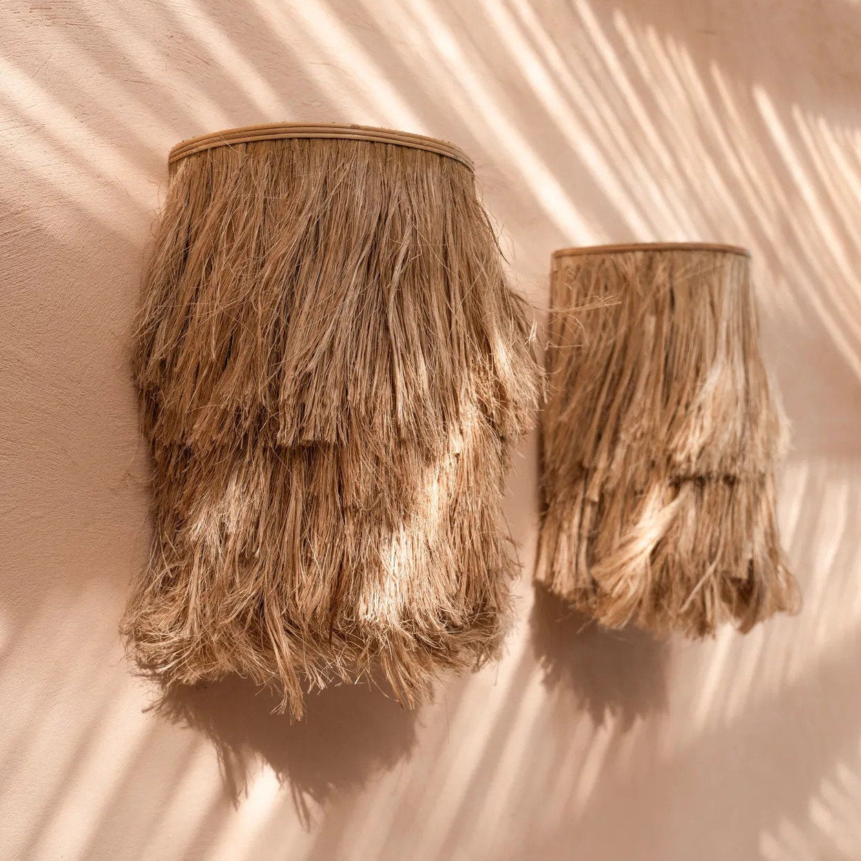The Abaca Wall Applique - Natural - S