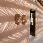 The Abaca Wall Applique - Natural - S