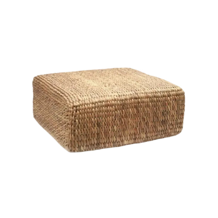 The Hyacinth Pouffe Square - Natural - M