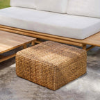 The Hyacinth Pouffe Square - Natural - M