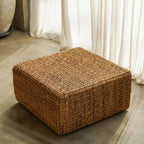 The Hyacinth Pouffe Square - Natural - M