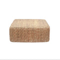 The Hyacinth Pouffe Square - Natural - M