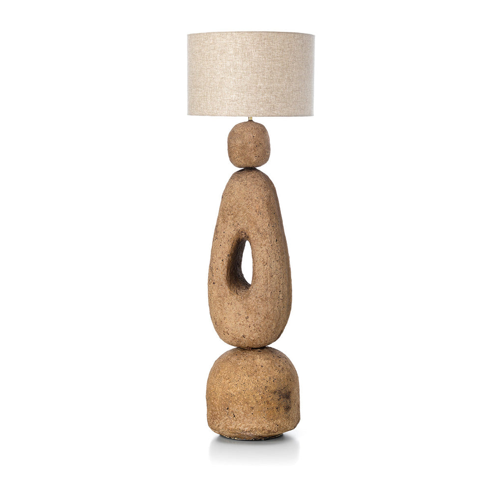 Lampatha Christie Floor Lamp - Mud