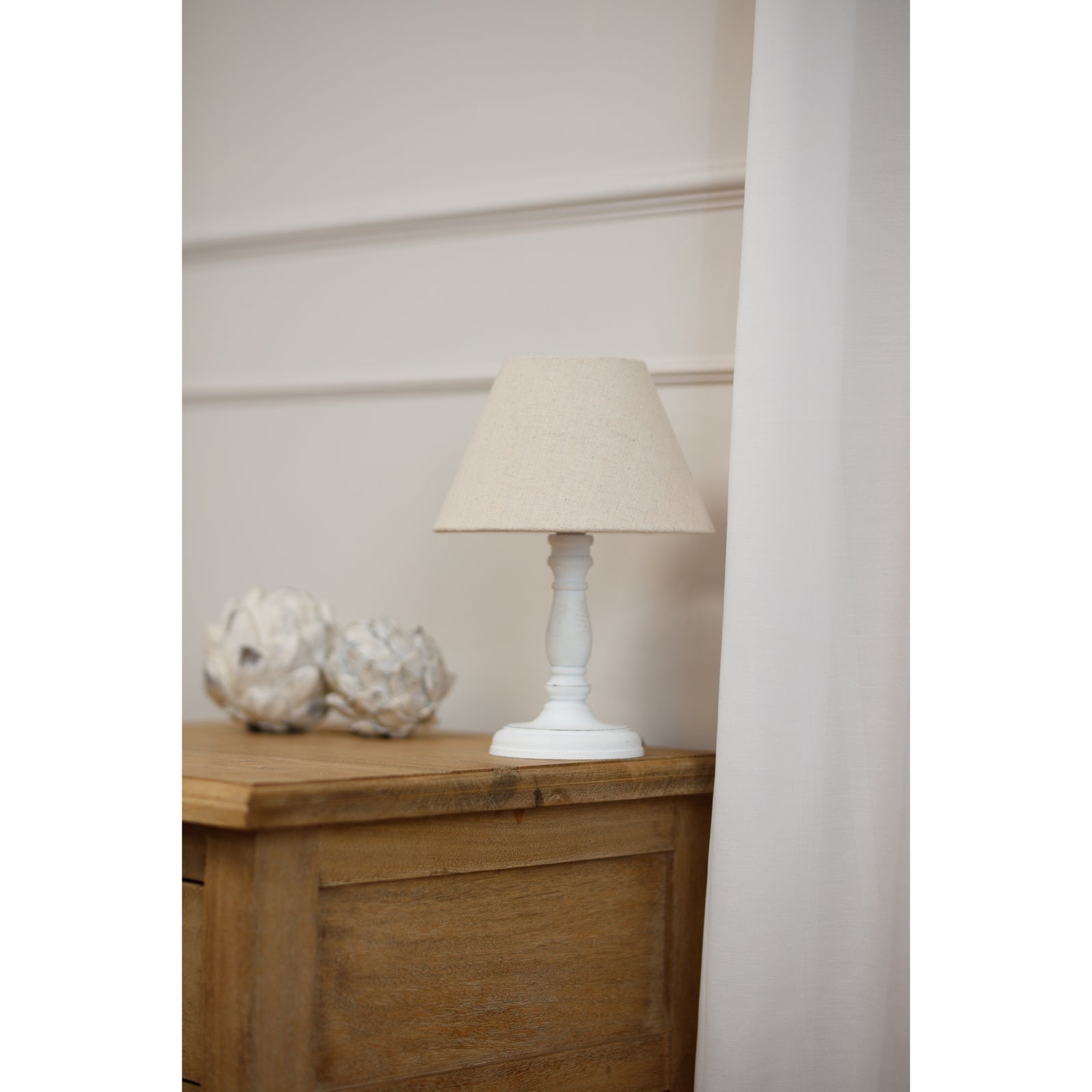 Cyrene Table Lamp with Linen Shade