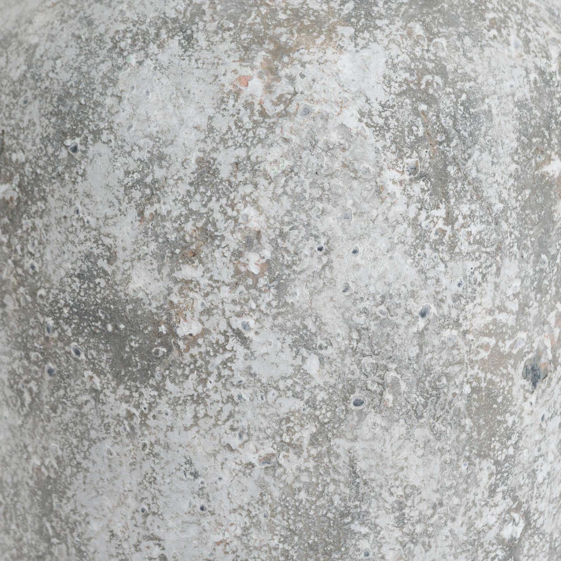 Aged Stone Tall Earthenware Vase