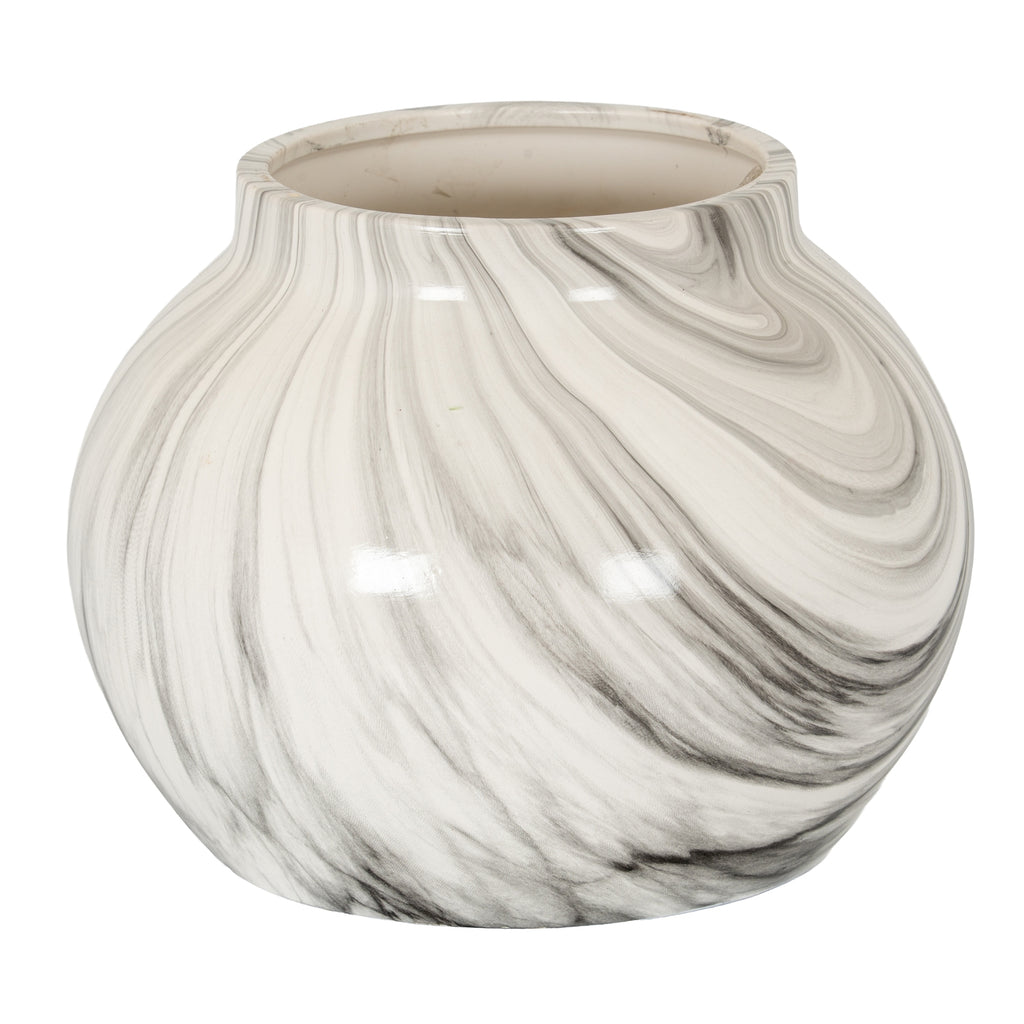 Carrona Marbled Planter