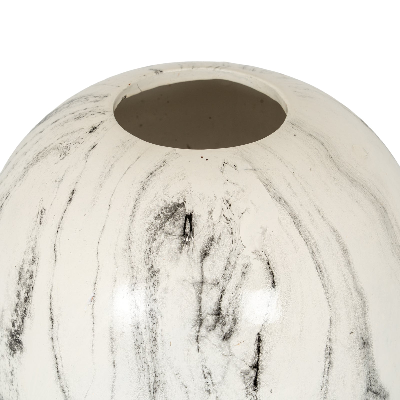 Carrona Orb Marbled Vase