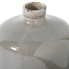 Valoria Grey Glazed Eve Vase
