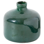 Valoria Emerald Glazed Eve Vase