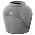 Valoria Grey Glazed Juniper Vase