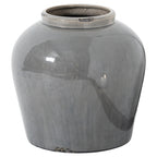 Valoria Grey Glazed Juniper Vase