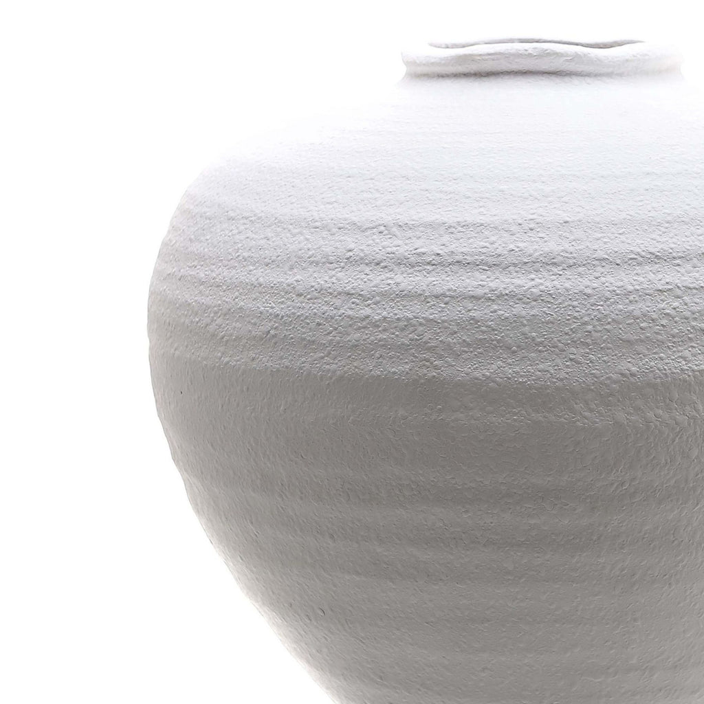Aurelio Ceramic Vase – Matt White