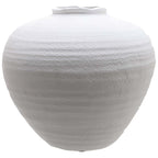 Aurelio Ceramic Vase – Matt White