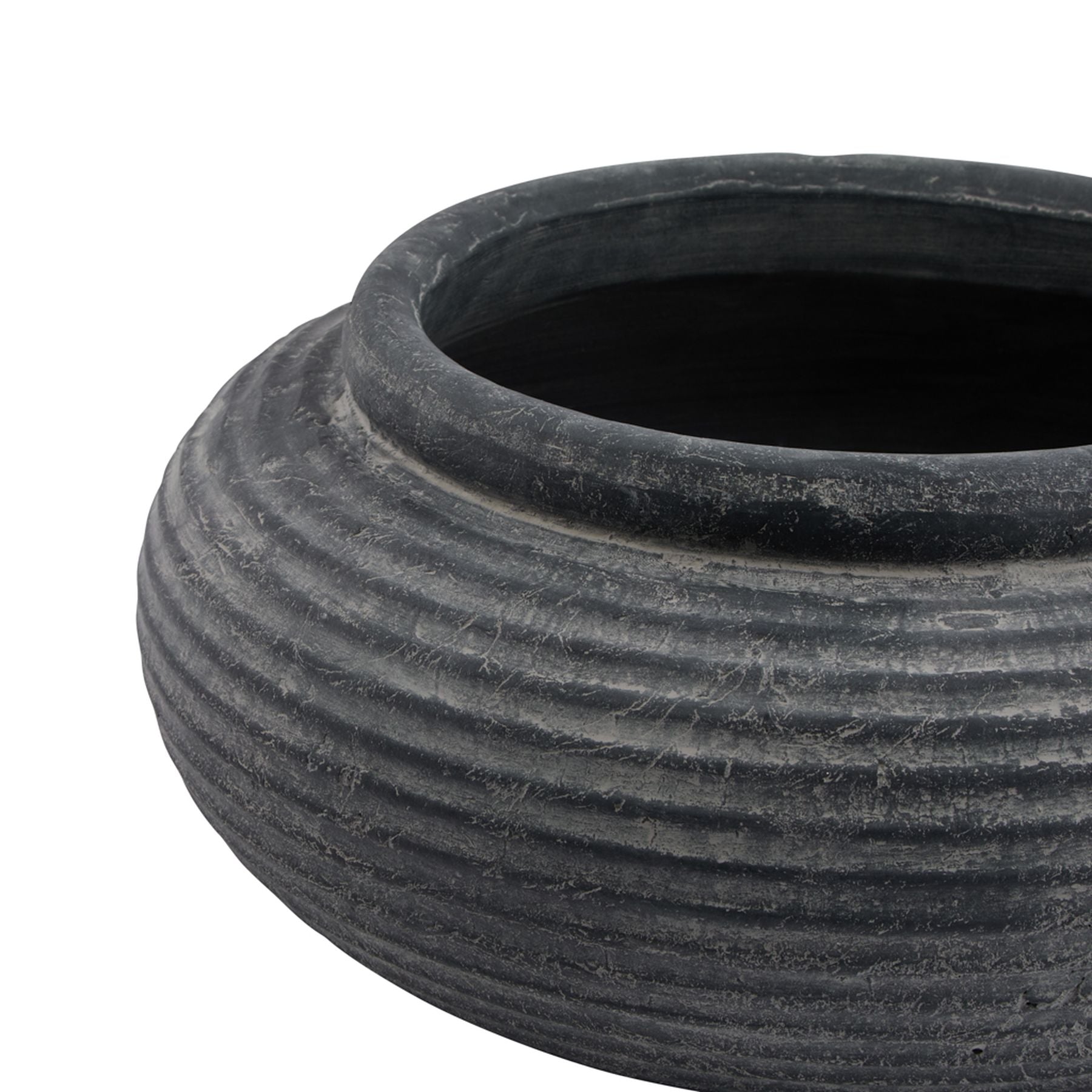 Marena Large Ribbed Planter Bowl