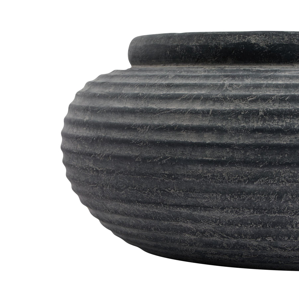Marena Large Ribbed Planter Bowl