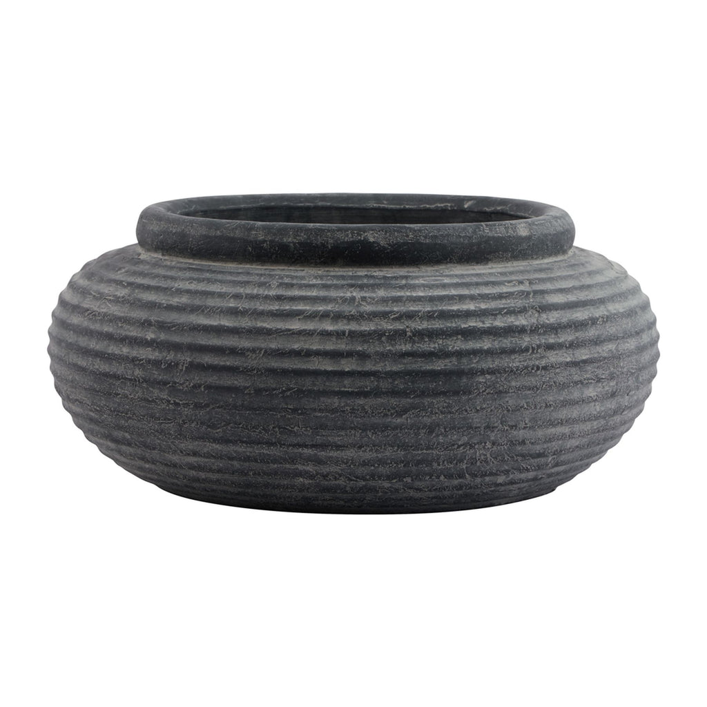 Marena Large Ribbed Planter Bowl