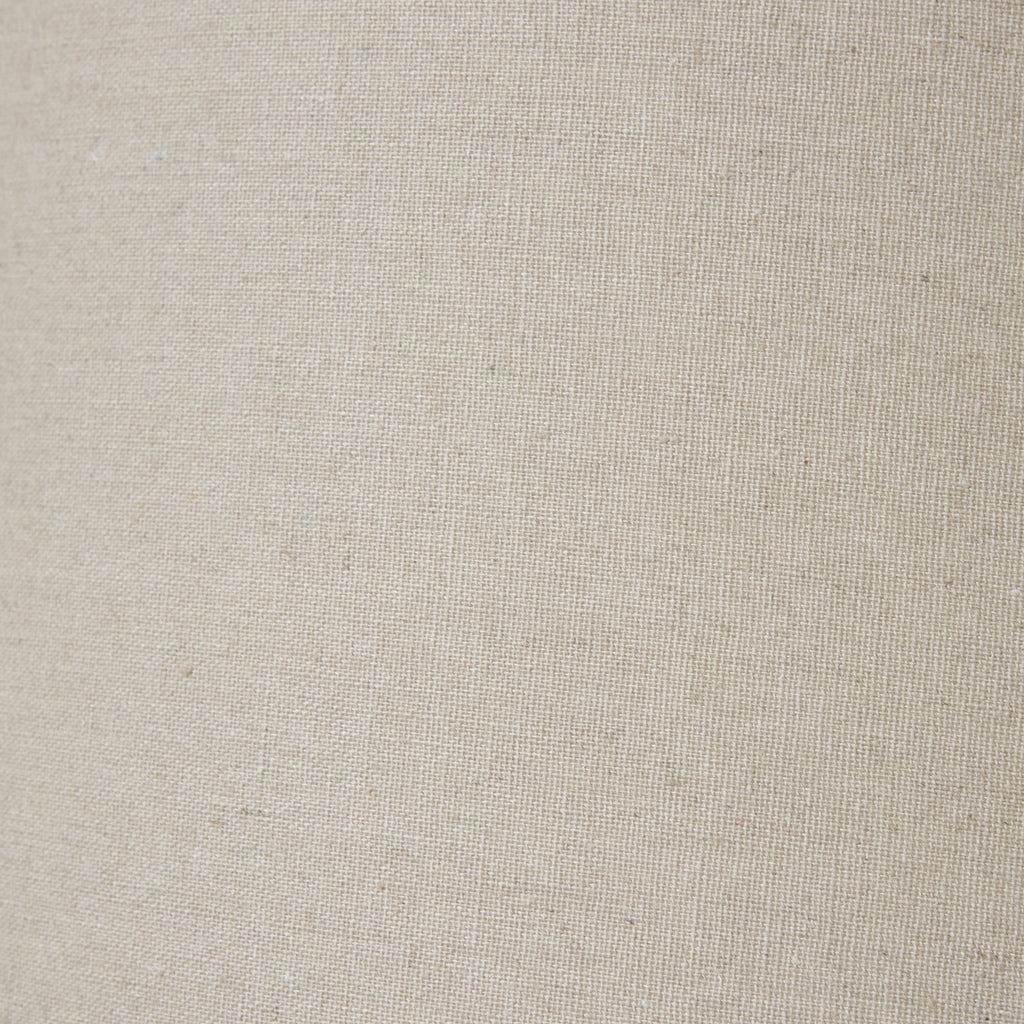 White Ceramic Ginger Jar Table Lamp with Linen Shade