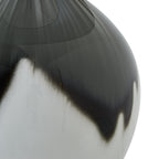 Grey Shadows Table Lamp with Linen Shade