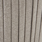 Lily Swivel Ottoman in Oatmeal Twill