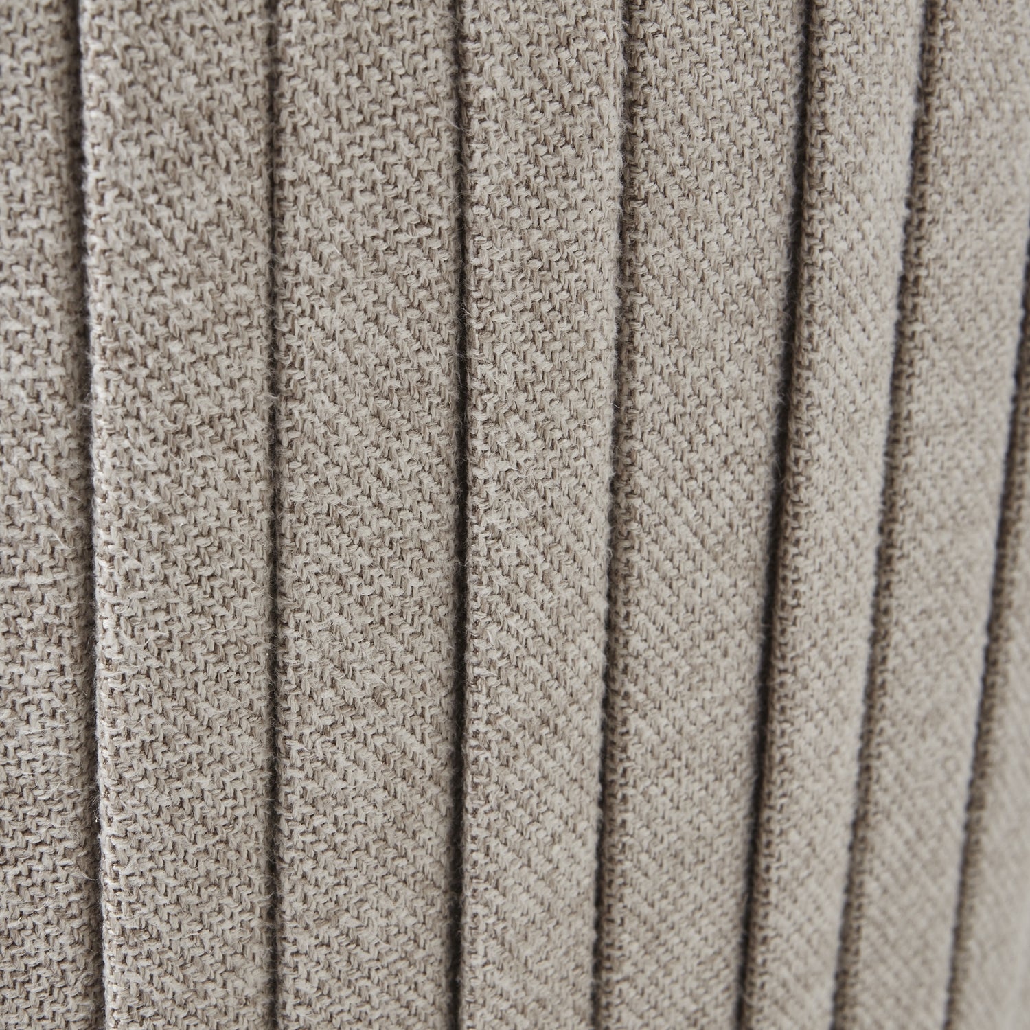 Lily Swivel Ottoman in Oatmeal Twill