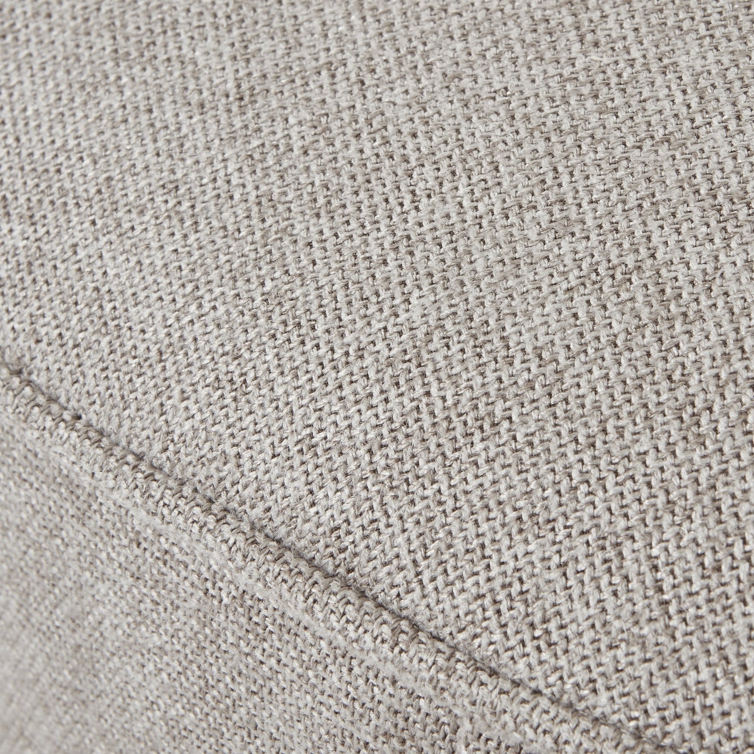 Lily Swivel Ottoman in Oatmeal Twill