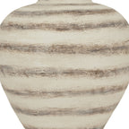 Ravello Striped Ceramic Urn Vase
