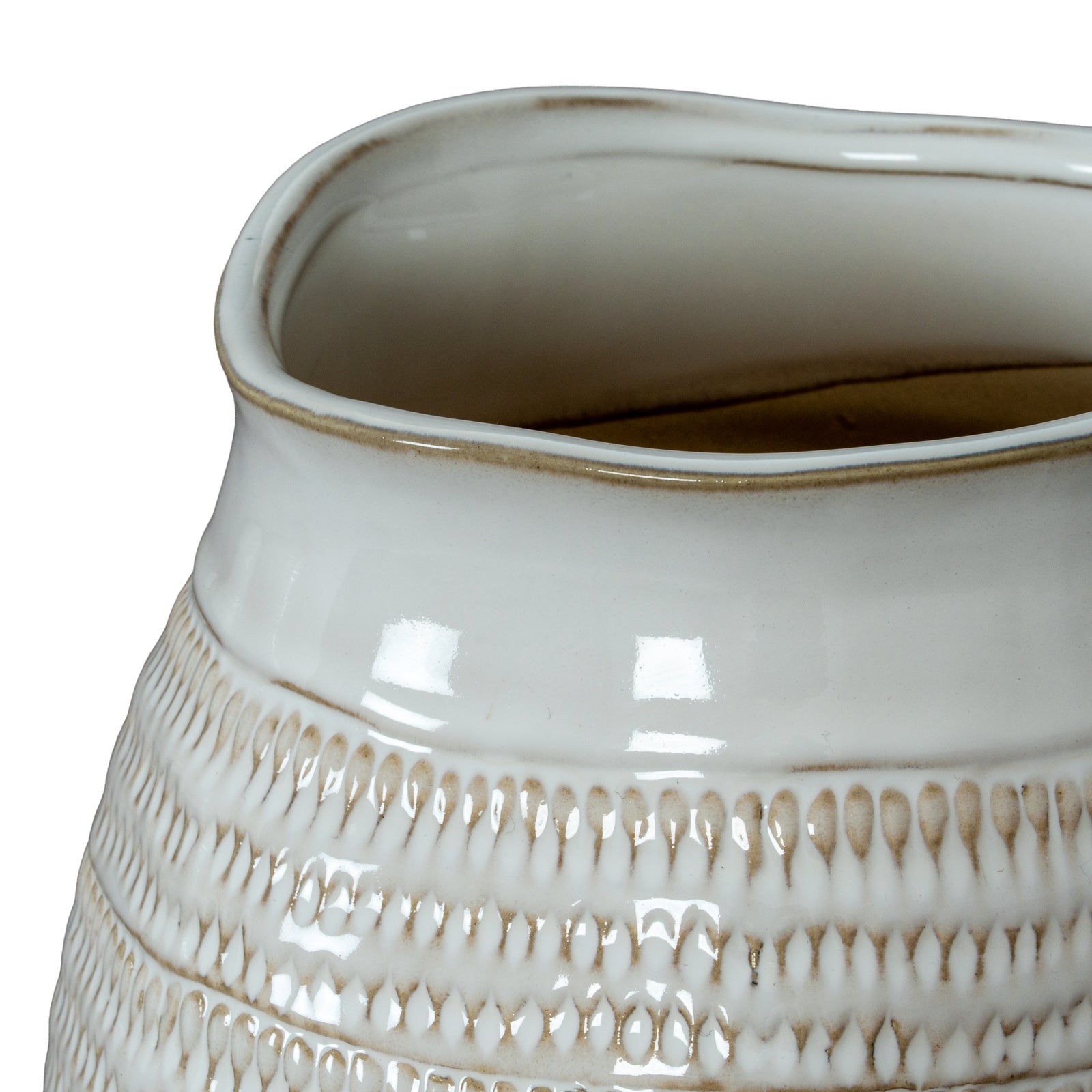 Sorella Textured Ceramic Vase
