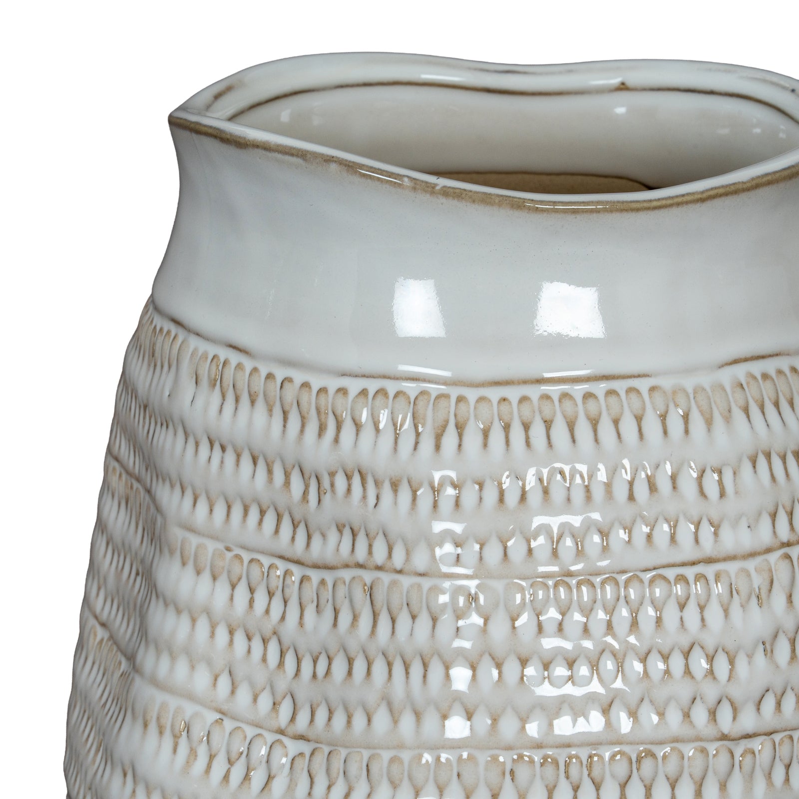 Sorella Textured Ceramic Vase