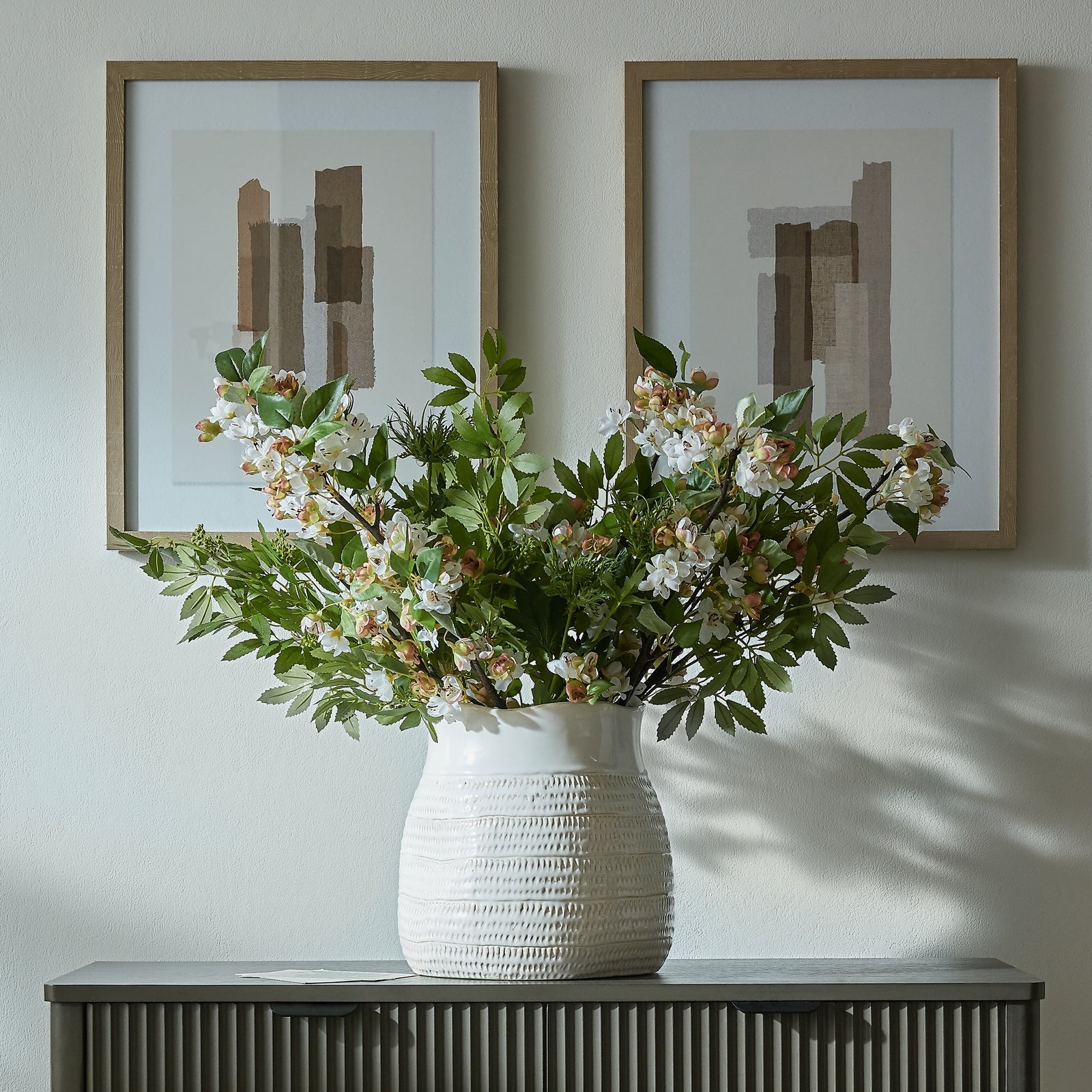 Sorella Textured Ceramic Vase