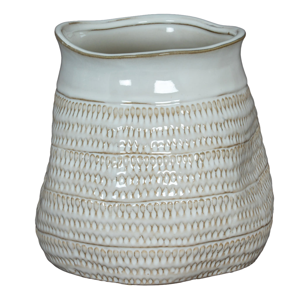 Sorella Textured Ceramic Vase
