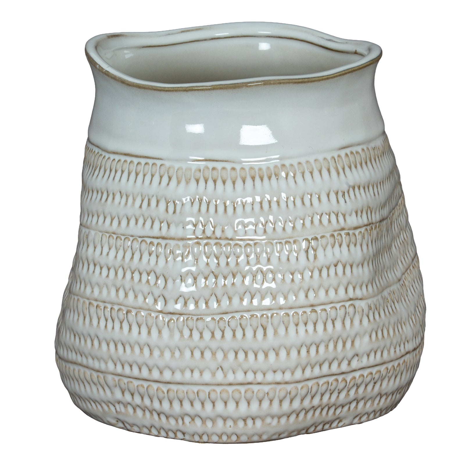 Sorella Textured Ceramic Vase