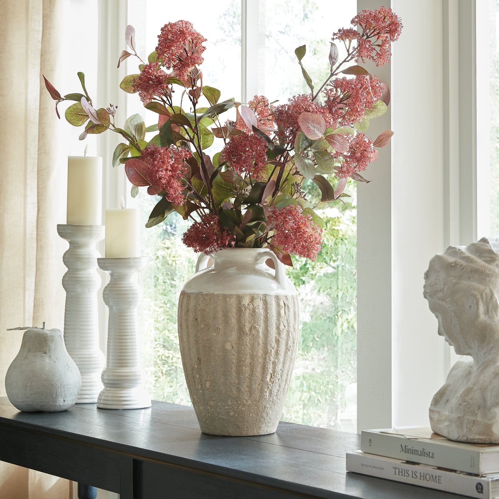 Valdaro Amphora Ceramic Vase