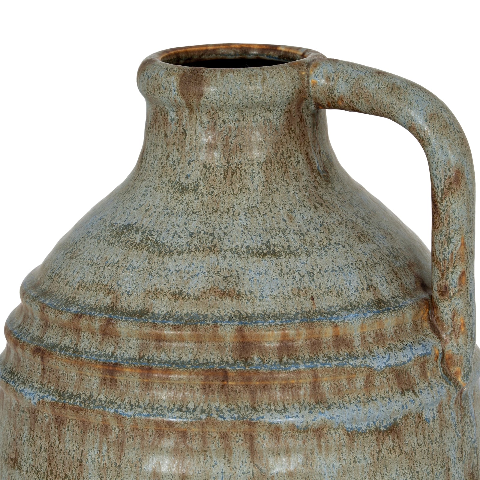 Valdaro Glazed Ceramic Jug Vase
