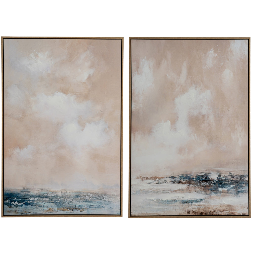 Veydra Hand Painted Canvas In Frame