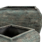 Altiera Square Drum Set Of 2 Planters