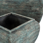 Altiera Square Drum Set Of 2 Planters