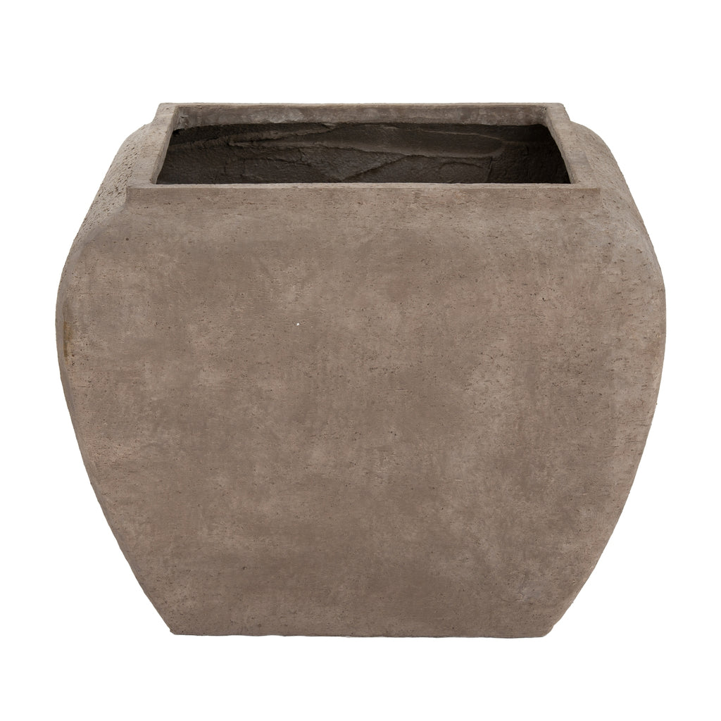 Cortena Square Drum Set Of 2 Planters