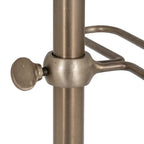 Aged Nickel Valet Stand