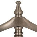 Aged Nickel Valet Stand