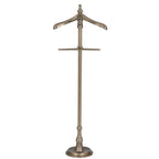 Aged Nickel Valet Stand