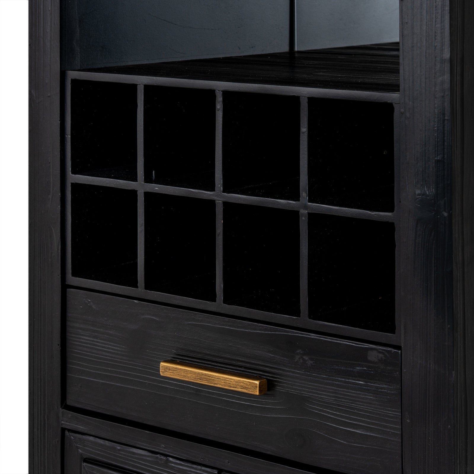 Lennox Black Drinks Unit