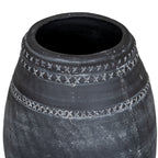 Relica Etched Ceramic Vase