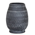 Relica Etched Ceramic Vase
